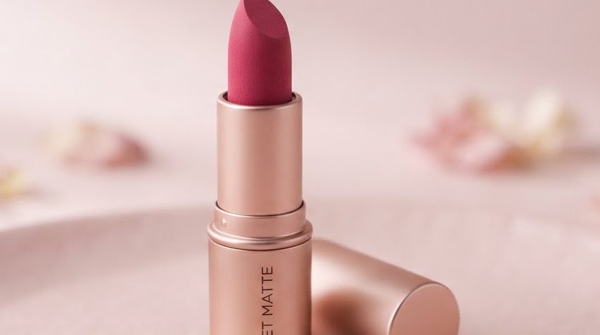 Velvet Matte Lipstick — Gulabi — detail view
